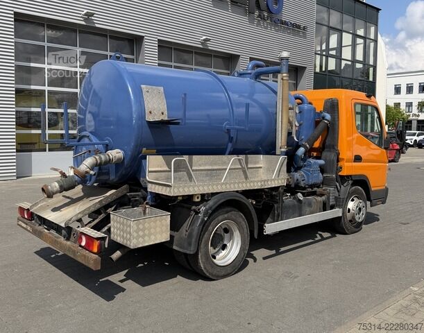 Imutyhjysäiliöauto mitsubishi Fuso Canter FE 85 Jurop Faekalienwagen 3,5m³