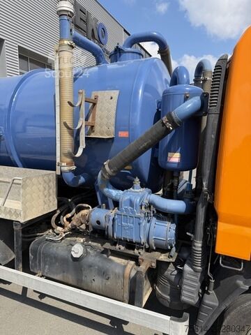 Imutyhjysäiliöauto mitsubishi Fuso Canter FE 85 Jurop Faekalienwagen 3,5m³