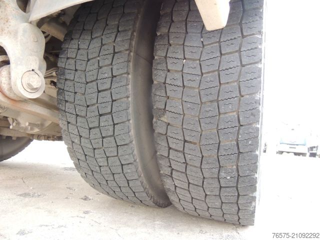 LKW mit Kofferaufbau RENAULT 380DXI Midlum Koffer + LBW (manual)