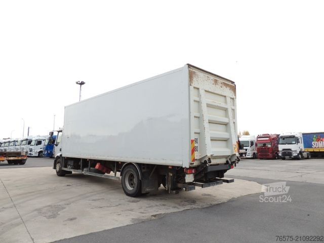 LKW mit Kofferaufbau RENAULT 380DXI Midlum Koffer + LBW (manual)