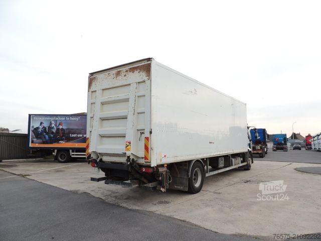 LKW mit Kofferaufbau RENAULT 380DXI Midlum Koffer + LBW (manual)