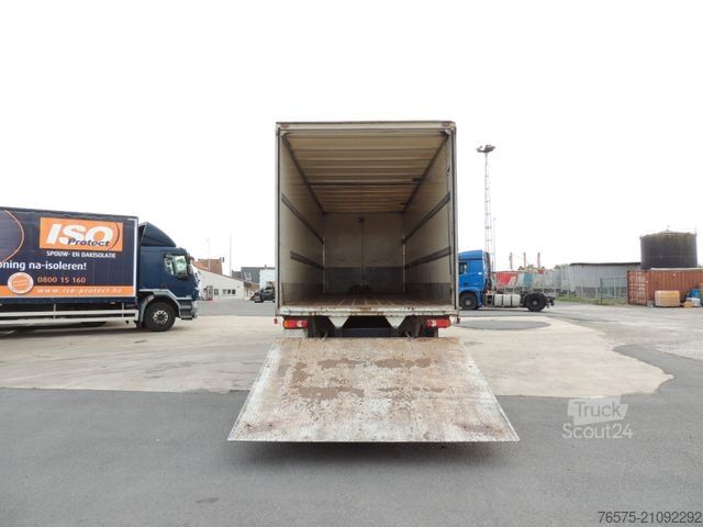 LKW mit Kofferaufbau RENAULT 380DXI Midlum Koffer + LBW (manual)