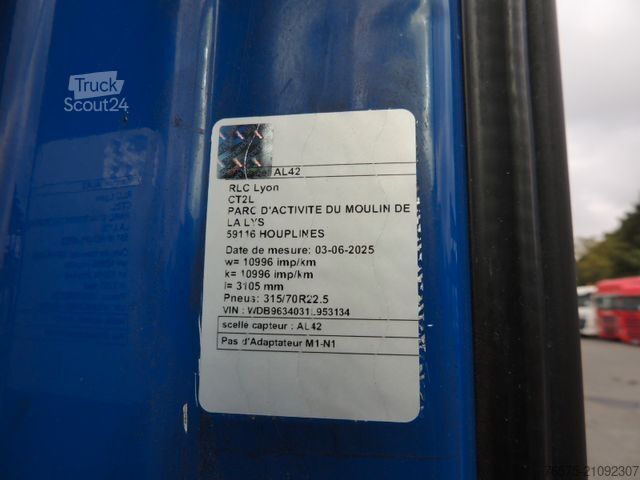 Standard trækkerunit MERCEDES-BENZ 1836 Actros Streamspace