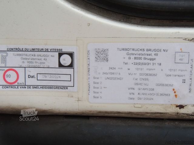 Kølebil DAF LF45 220 Kühlkoffer bitemp + LBW