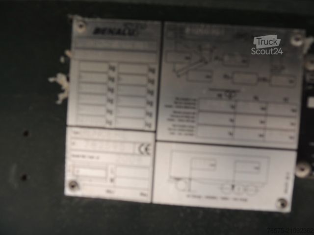 Tipper semitrailer BENALU 65 m³ kipper