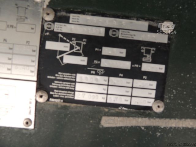 Tipper semitrailer BENALU 65 m³ kipper