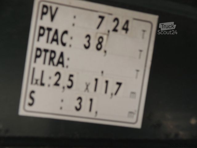 Tipper semitrailer BENALU 65 m³ kipper