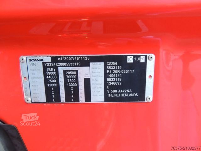 Standaard trekker SCANIA S500 LED