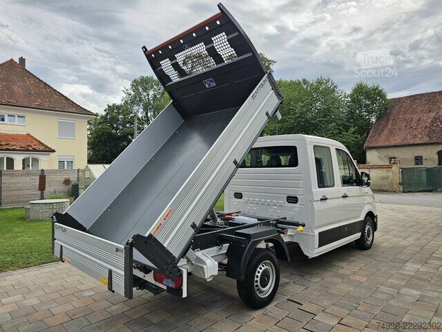 Dodávka MAN TGE 3.180 Doka L3 3-Seiten-Kipper Kamera AHK