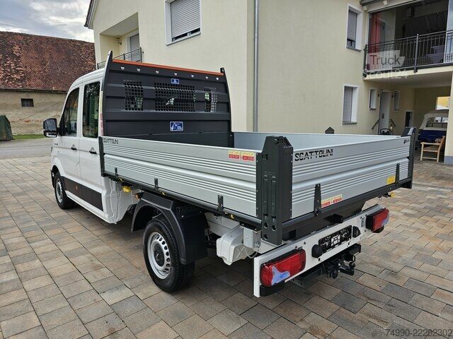 Dodávka MAN TGE 3.180 Doka L3 3-Seiten-Kipper Kamera AHK