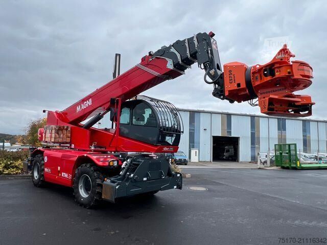 Caricatore telescopico Magni RTH 6.31 SH / Fällkran 2 / Westtech CS750