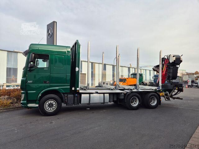 Prevoznik lesa DAF XF 460 6x4 Epsilon M12Z91