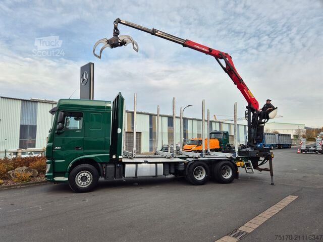 Prevoznik lesa DAF XF 460 6x4 Epsilon M12Z91