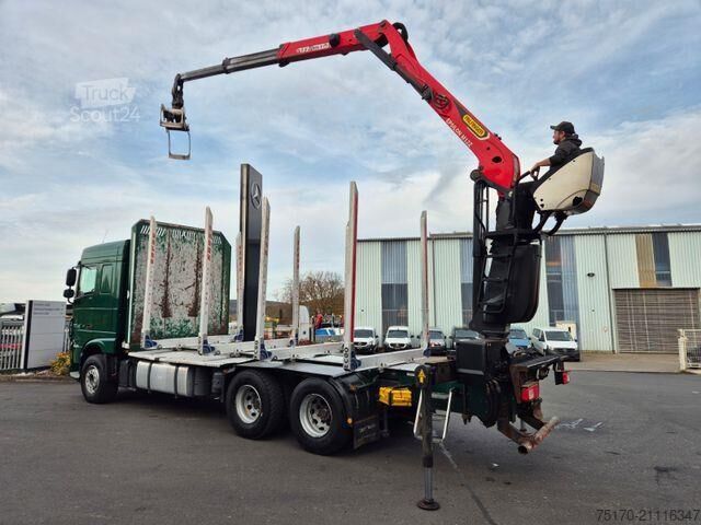 Prevoznik lesa DAF XF 460 6x4 Epsilon M12Z91