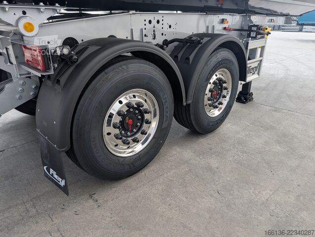 Semi-remorque benne FLIEGL 2-Achs Stone Master 27m³ Stahlkipper