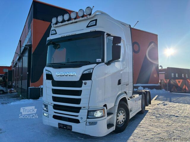 Стандартний трактор Scania S 660 6x2 RETARDER / DOUBLE BOGIE