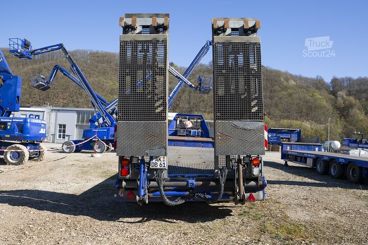 Tieflader-Auflieger für Baumaschinen Zanner STL 38 - Sanh Tieflader Spezial
