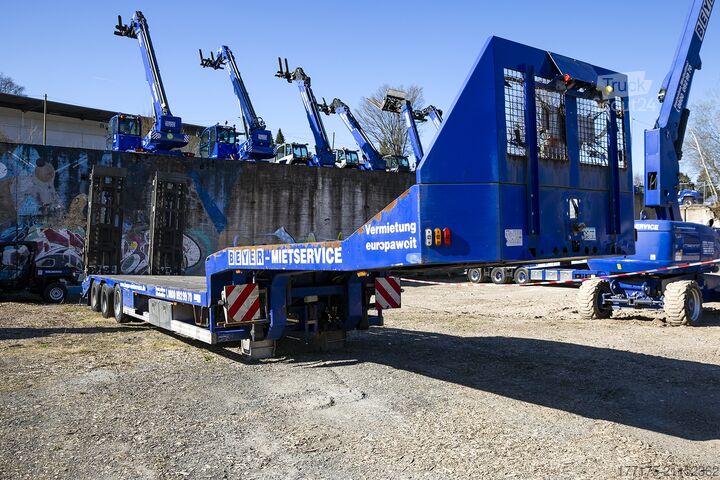 Tieflader-Auflieger für Baumaschinen Zanner STL 38 - Sanh Tieflader Spezial