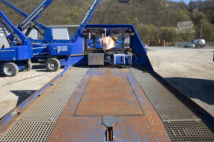 Tieflader-Auflieger für Baumaschinen Zanner STL 38 - Sanh Tieflader Spezial