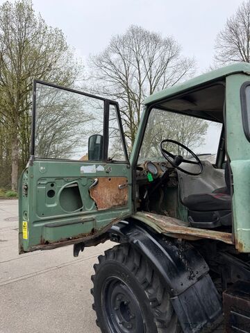 Dumper Mercedes-Benz Unimog 403, Pritsche, Kipper, 72 PS, voll funkt...