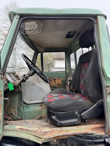 Dumper Mercedes-Benz Unimog 403, Pritsche, Kipper, 72 PS, voll funkt...