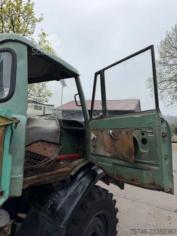 Dumper Mercedes-Benz Unimog 403, Pritsche, Kipper, 72 PS, voll funkt...