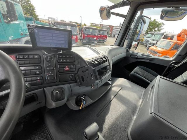 Roll-off tipper truck MERCEDES-BENZ Actros 2541 L6x2 Abrollkipper Meiller Schub/Knic