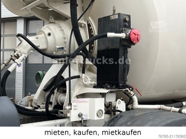 Concrete mixer truck MAN 32.430 Putzmeister 10cbm Miete, Kauf, Mietkauf