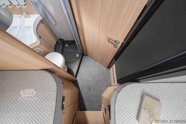 Camping-car semi-intégré MALIBU T 470 RB LE K comfort MB+ACC+Markise+Lithium+LED