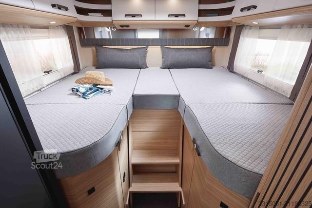 Camping-car semi-intégré MALIBU T 470 RB LE K comfort MB+ACC+Markise+Lithium+LED