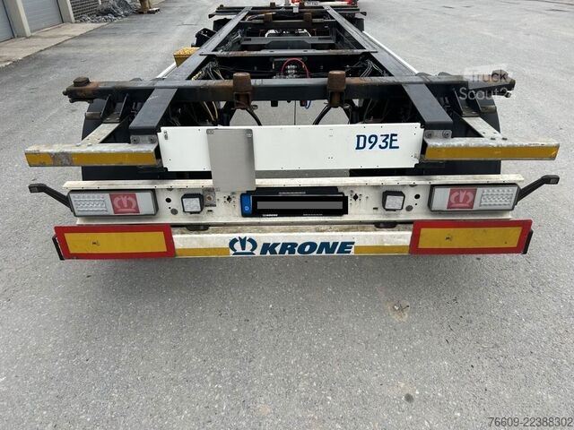 Reboque de chassis intercambiável KRONE 2 Achswechselfahrgestell, Typ: MAXI AZW 18 eL3B7