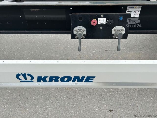 Reboque de chassis intercambiável KRONE 2 Achswechselfahrgestell, Typ: MAXI AZW 18 eL3B7