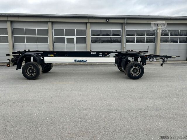 Reboque de chassis intercambiável KRONE 2 Achswechselfahrgestell, Typ: MAXI AZW 18 eL3B7