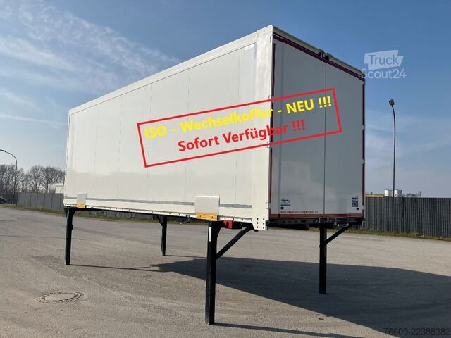 Wissellaadbak oplegger KRONE Wechselbrücke Kühlaufbau