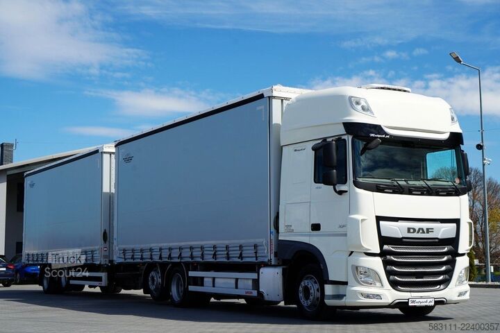 Jumbo-Lkw DAF XF 480 / ZESTAW TANDEM / SSC / MEGA / O? PODNOSZ