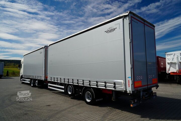 Jumbo-Lkw DAF XF 480 / ZESTAW TANDEM / SSC / MEGA / O? PODNOSZ