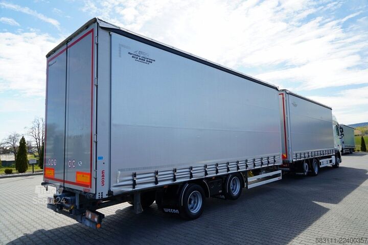 Jumbo-Lkw DAF XF 480 / ZESTAW TANDEM / SSC / MEGA / O? PODNOSZ