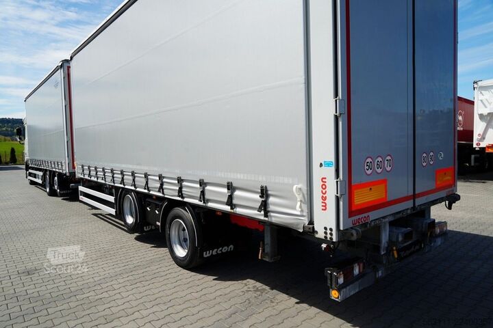 Jumbo-Lkw DAF XF 480 / ZESTAW TANDEM / SSC / MEGA / O? PODNOSZ