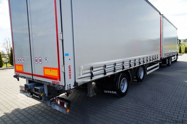 Jumbo-Lkw DAF XF 480 / ZESTAW TANDEM / SSC / MEGA / O? PODNOSZ