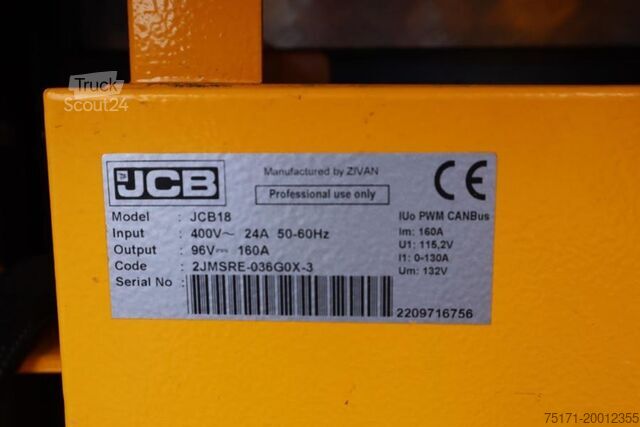 Caricatore telescopico JCB 525-60E Fully Electric, 2500kg Capacity, 6m Liftin