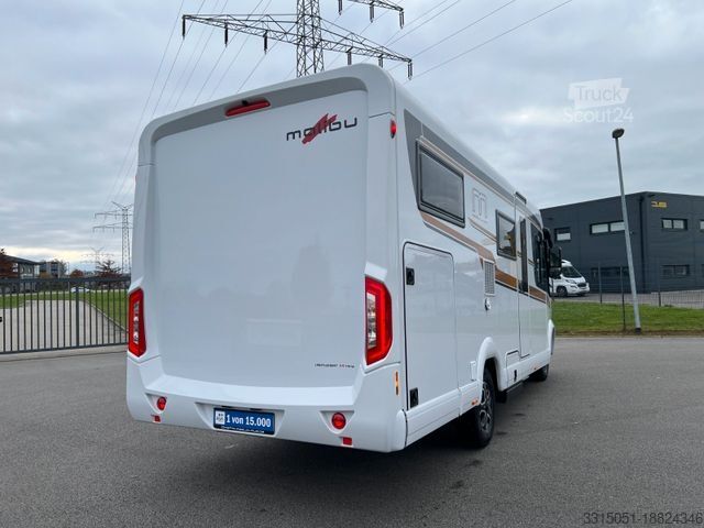 Kamper zintegrowany MALIBU I 430 KBLE Lithi+TV+Ofen+o.Hubbett+Solar+Truma6E