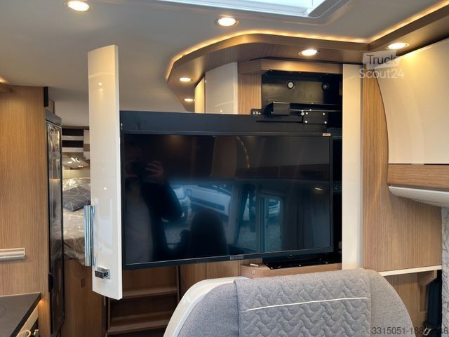 Kamper zintegrowany MALIBU I 430 KBLE Lithi+TV+Ofen+o.Hubbett+Solar+Truma6E