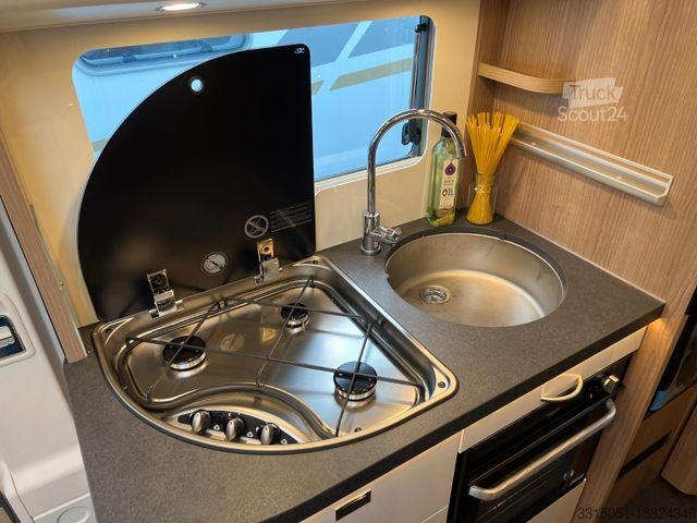 Kamper zintegrowany MALIBU I 430 KBLE Lithi+TV+Ofen+o.Hubbett+Solar+Truma6E