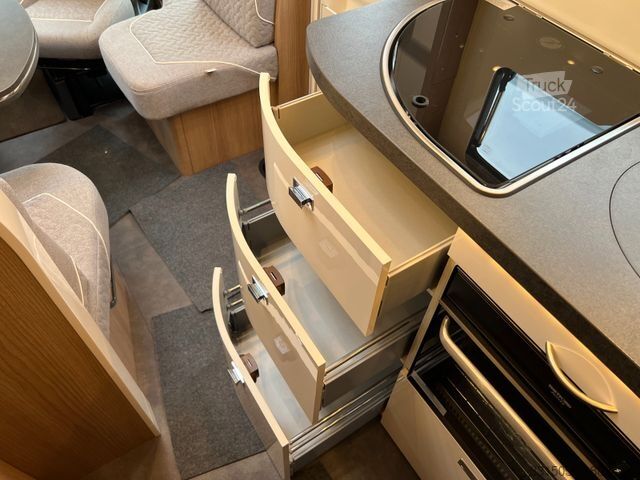 Kamper zintegrowany MALIBU I 430 KBLE Lithi+TV+Ofen+o.Hubbett+Solar+Truma6E