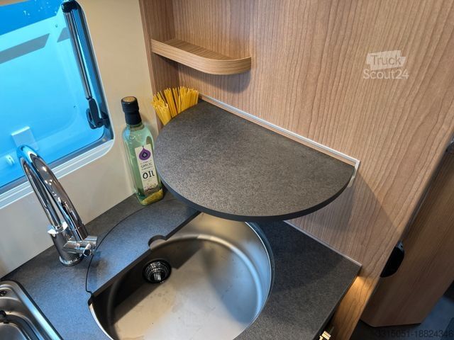 Kamper zintegrowany MALIBU I 430 KBLE Lithi+TV+Ofen+o.Hubbett+Solar+Truma6E