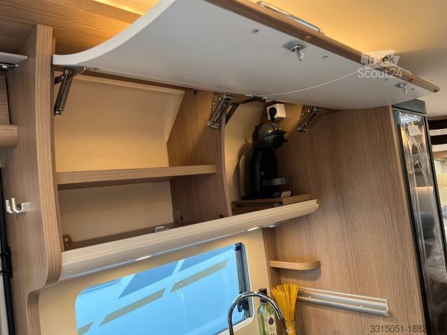 Kamper zintegrowany MALIBU I 430 KBLE Lithi+TV+Ofen+o.Hubbett+Solar+Truma6E