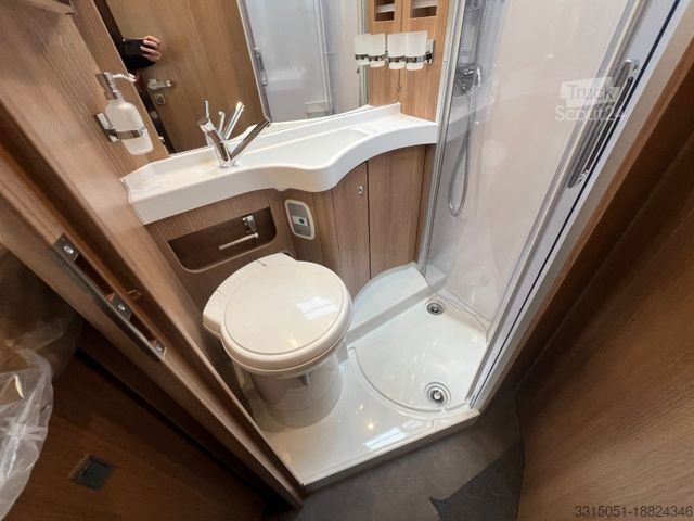 Kamper zintegrowany MALIBU I 430 KBLE Lithi+TV+Ofen+o.Hubbett+Solar+Truma6E