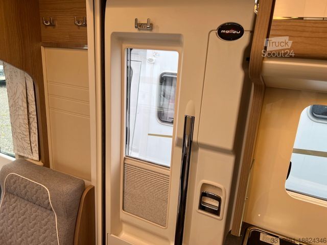 Kamper zintegrowany MALIBU I 430 KBLE Lithi+TV+Ofen+o.Hubbett+Solar+Truma6E