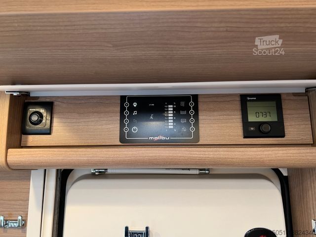 Kamper zintegrowany MALIBU I 430 KBLE Lithi+TV+Ofen+o.Hubbett+Solar+Truma6E