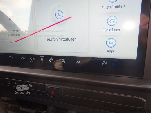 Ploščati dostavnik FORD Transit Custom Kasten 320 L2H1 Trend PHEV Kamera